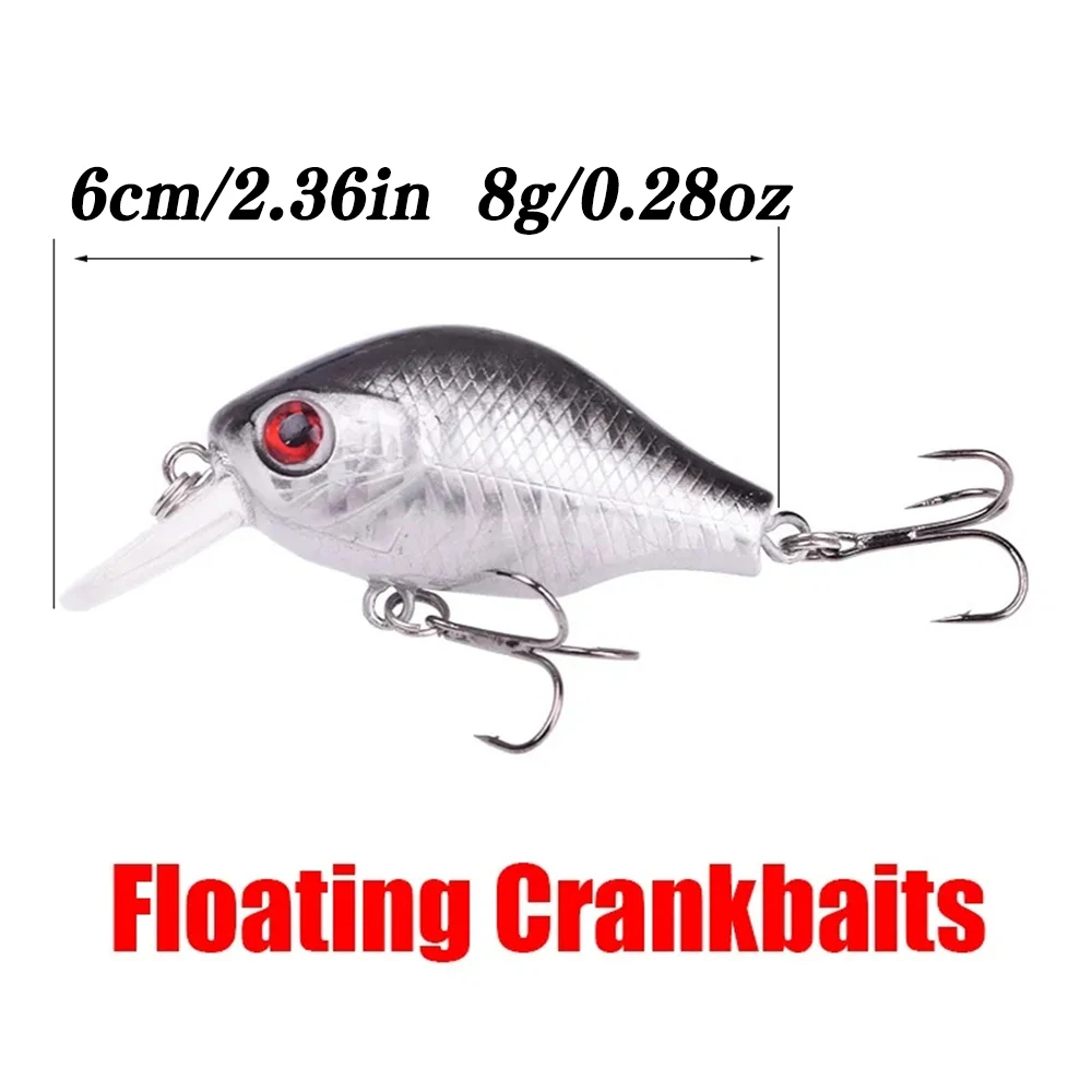 Kit de señuelos para lubina – Wobblers y crankbaits de plástico
