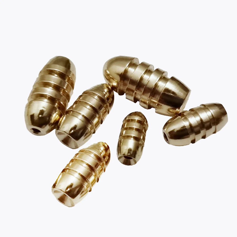 Plomos bala cobre y oro para pesca marítima – Accesorios señuelo - imagen 2