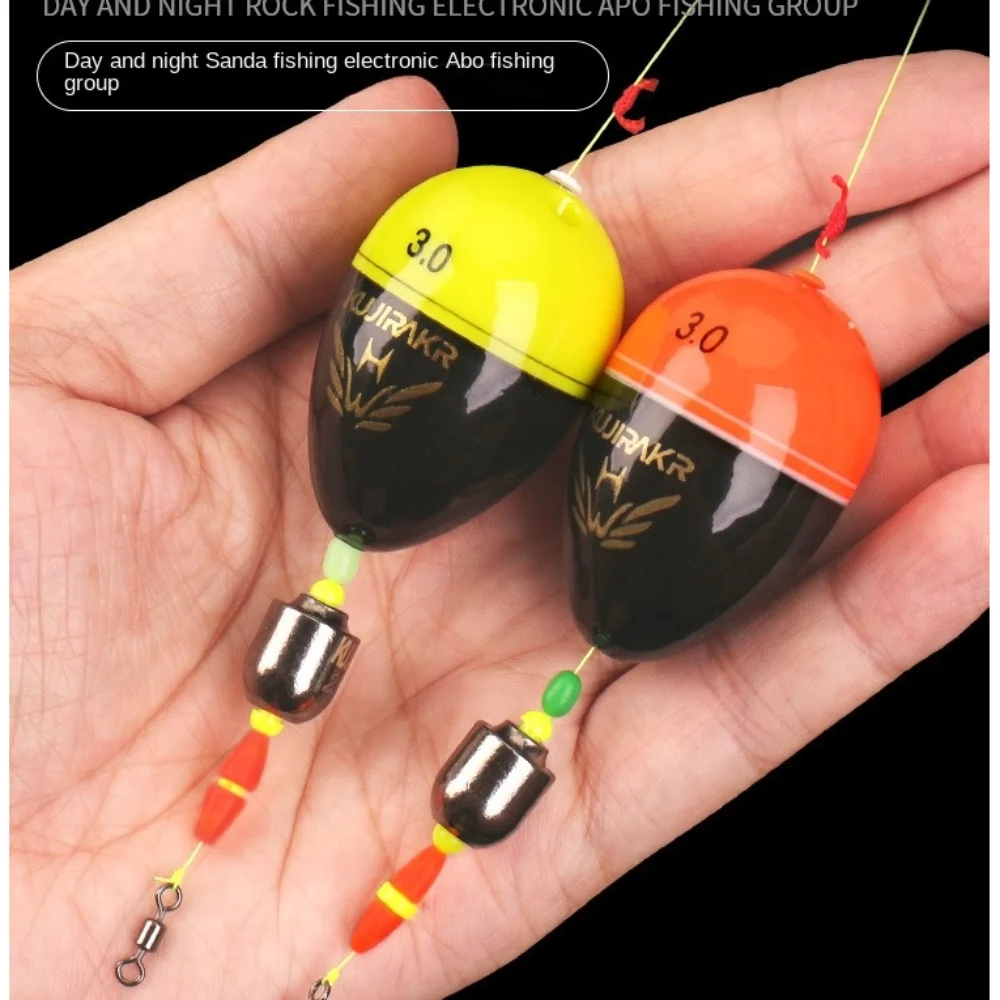 Kit de flotador de pesca de mar, tapón de plomo, palo Karaman, aparejos de pesca, frijoles anticolisión 4B-5.0 #   Pesca en roca Pesca - imagen 4