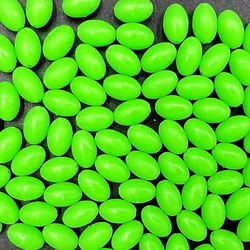 Cuentas luminosas verdes para aparejos y flotadores de pesca