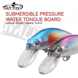 WALK FISH Señuelo Crankbait para Trucha y Perca – Cebo Duro Agua Dulce