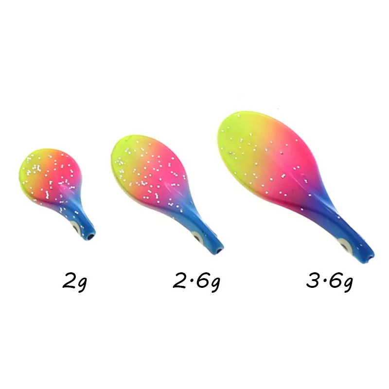 HISTOLURE 2g 2,6g 4,6g señuelo de Metal de pesca cuchara de pesca de trucha en línea Color UV cebo giratorio cebo duro Artificial plantilla - imagen 3
