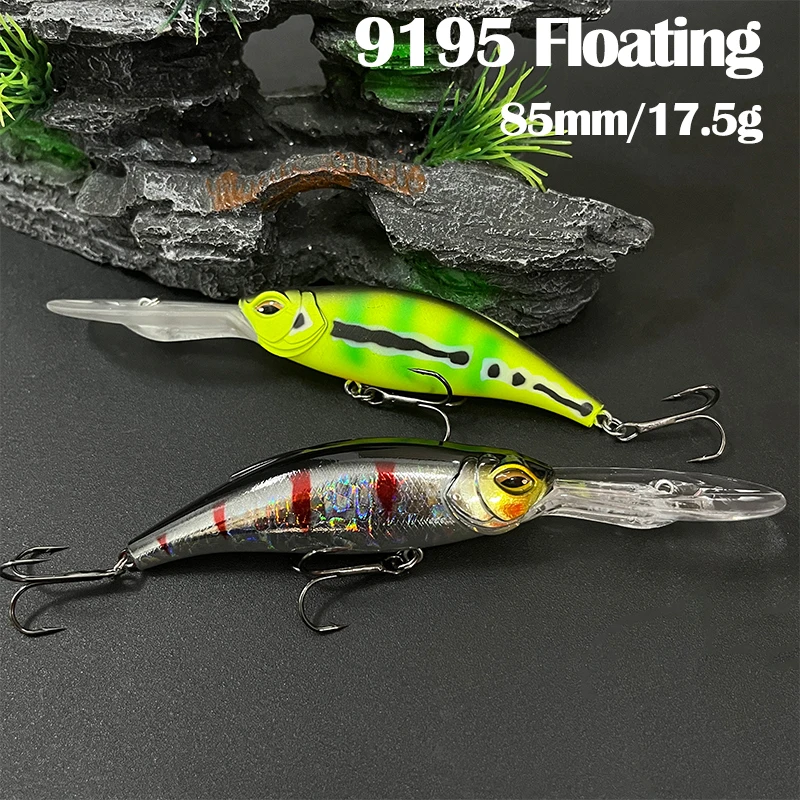 Crankbait de buceo profundo – Señuelo flotante para lubina - imagen 2