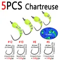 5pcs Chartreuse