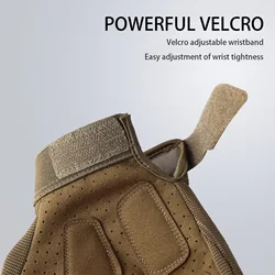 Guantes de pesca para hombre, guantes antideslizantes con pantalla táctil, guantes tácticos duraderos para exteriores, para pesca, Camping, ciclismo, supervivencia salvaje
