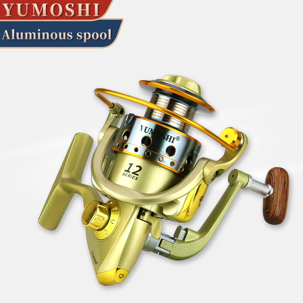 JOSBY-carrete de pesca JX 1000-7000, rodamiento sin costuras, rueda de relación de engranaje 5,5: 1 para bobinas giratorias de carpa, accesorio de carrete de Baitcasting - imagen 5