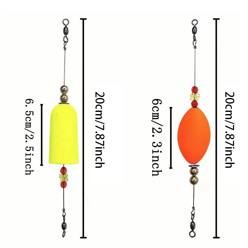 Flotador Giratorio EVA y Cobre para Pesca - imagen 3