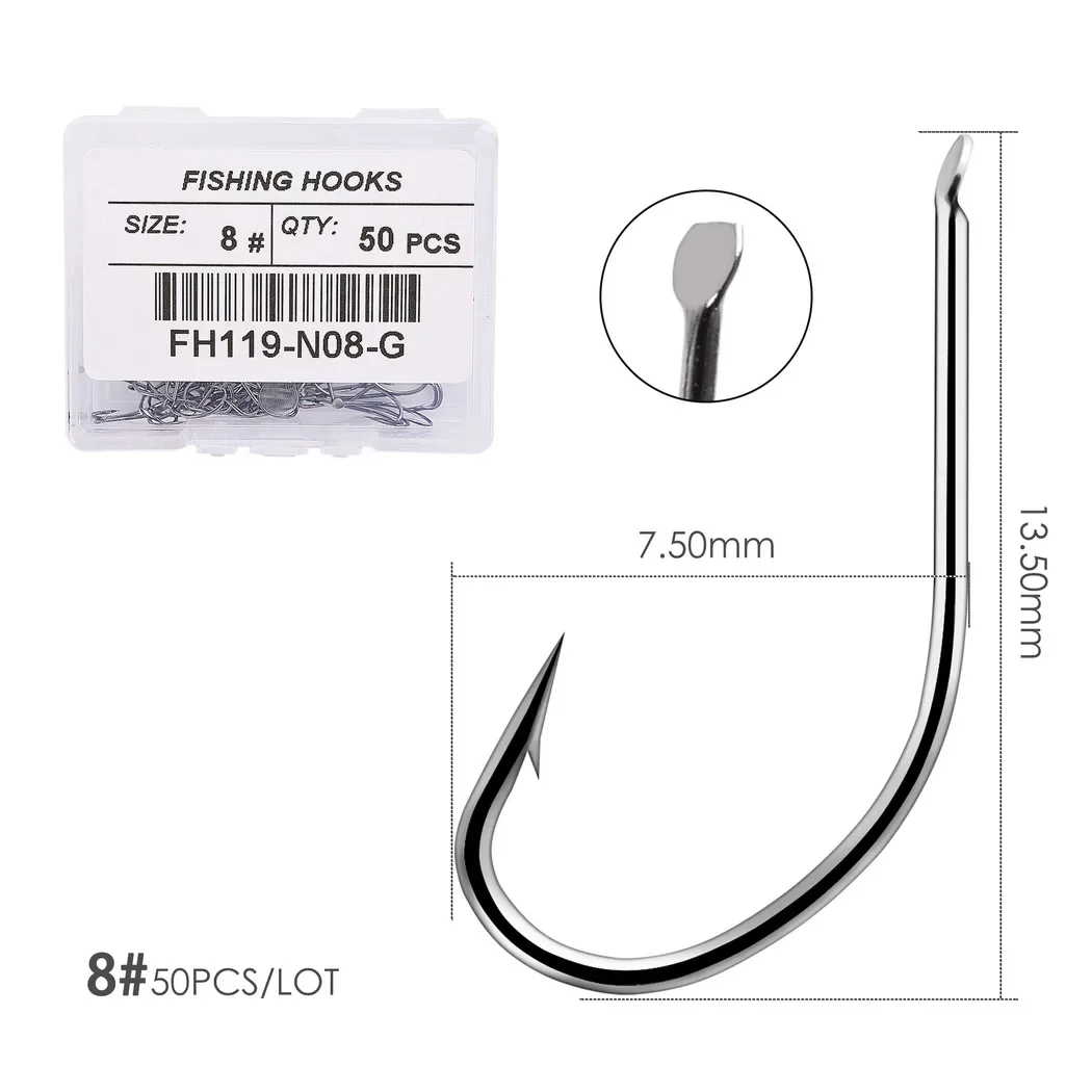 Size 8   50pcs