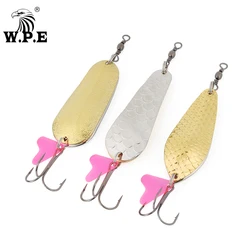 W.P.E Señuelo artificial con conector y lentejuelas de metal