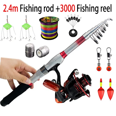 2.4M Rod   3000 Reel