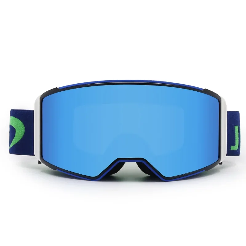 Gafas de esquí cilíndricas grandes para exteriores, gafas de campo de visión grande, gafas antivaho y antivaho, gafas de esquí de succión magnética - imagen 5