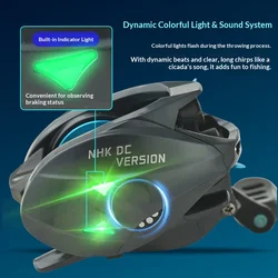 Carrete baitcast Lizard NAKE – freno electrónico preciso para señuelos