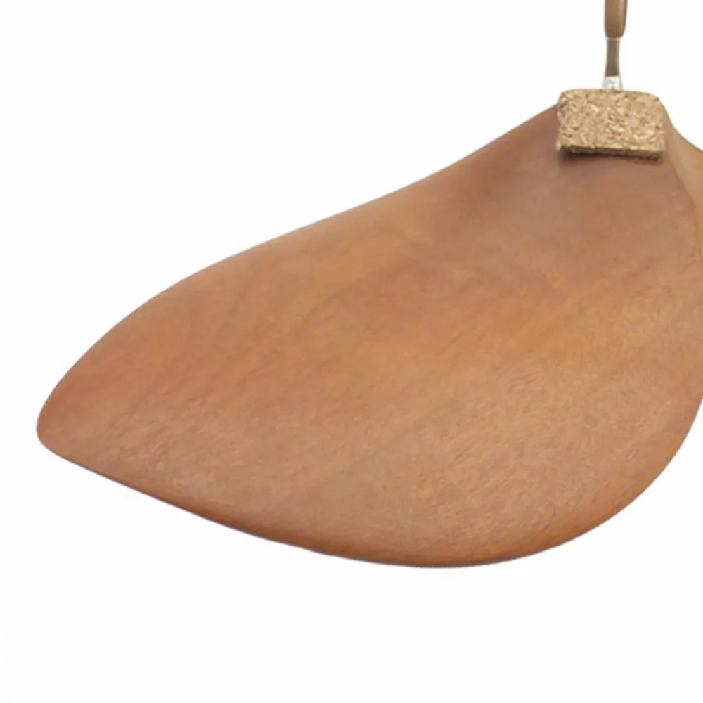 Madera Mentonera para violín Con tornillos Soporte para mentonera Mentonera de madera Forma de oreja Mentonera con forma de oreja - imagen 4