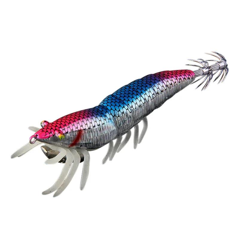 un vibrante señuelo de pesca realista diseñado para atraer la vida marina