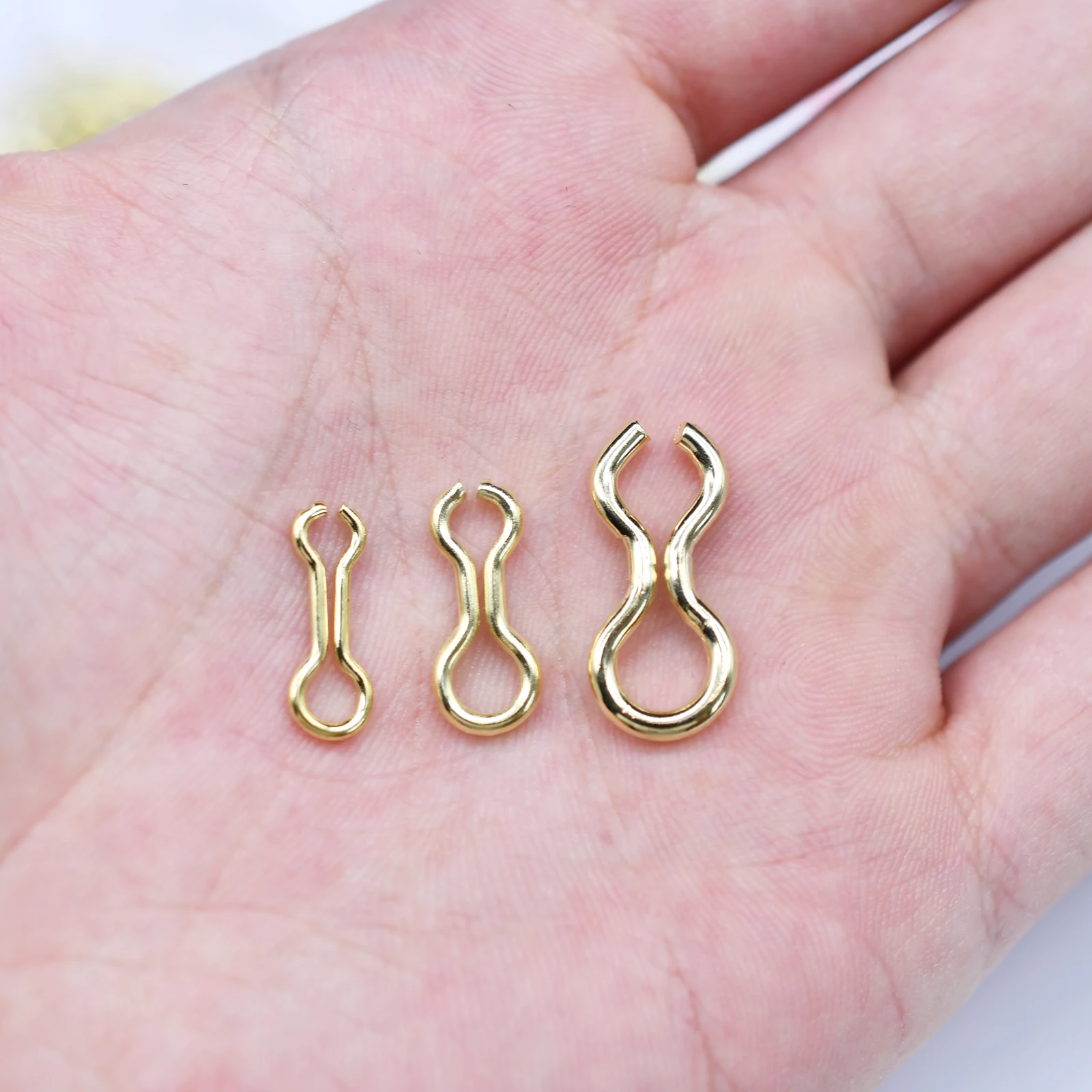 Anillas forma de 8 para pesca MNFT – Acero inoxidable y latón - imagen 4