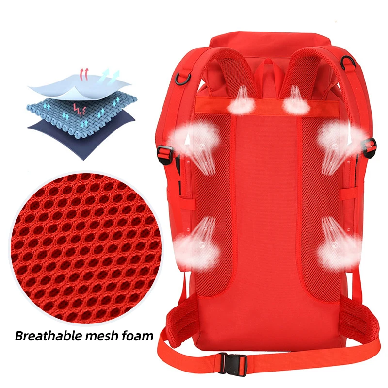 Mochila táctica de pesca de gran capacidad, senderismo, escalada, Camping, viaje al aire libre, viaje corto, montañismo - imagen 4