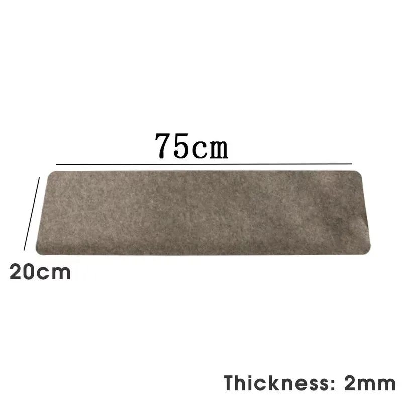 4PCS/Set Non-slip Self-adhesive Stair Carpet Mat DIY Floor Mat For Kitchen Living Room Stairway Pads Rug Soft Doormat - imagen 5