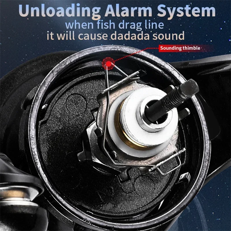 Carrete de pesca de carpa ligero Mavllos Resolute 147g relación 5,4:1 arrastre máximo 6kg 6 + 1 rodamientos BFS pesca de lubina trucha carrete giratorio - imagen 5