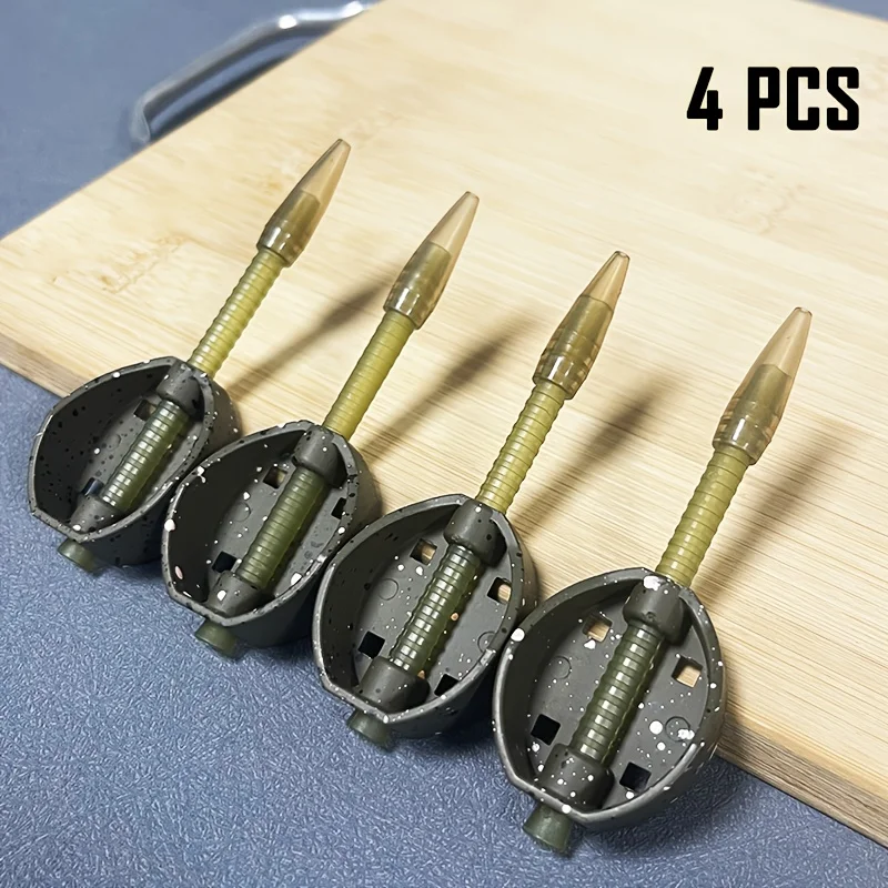 Pesas de camuflaje XHJ-C para carpa – Aleación de zinc verde y marrón - imagen 3