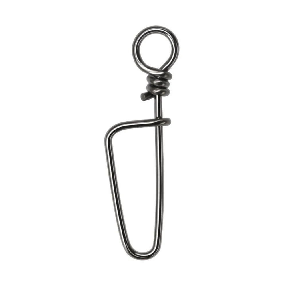 DNDYUJU 50 Uds. Anillos giratorios de pesca con arco de acero inoxidable, Pin de seguridad, accesorios de pesca, herramientas de conector de señuelo - imagen 3