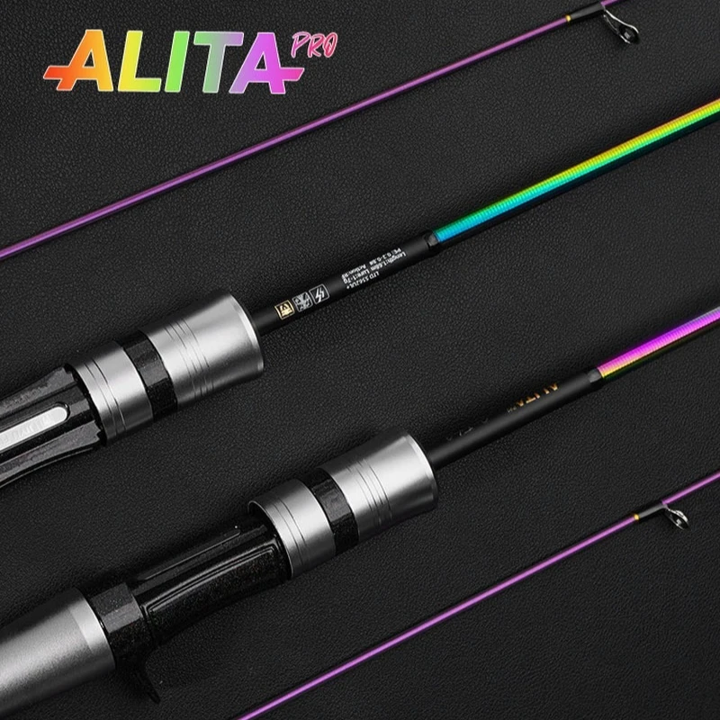 Caña Jiyu Alita Pro Casting/Spinning para señuelos Rainbow Stream - imagen 4