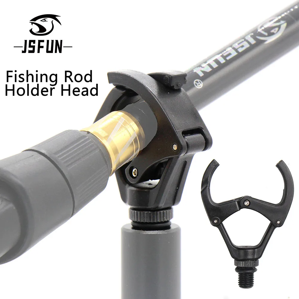 JSFUN 1/2/3 Uds. Cabezal de descanso para caña de pescar de carpa para palos bancarios soporte para caña pesca gruesa de carpa - imagen 5