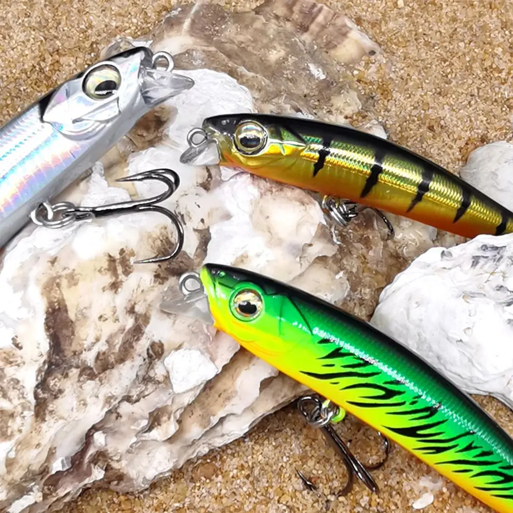 Crankbait de inmersión para pesca de invierno con anzuelos - imagen 4