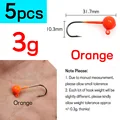 5pcs orange 3g
