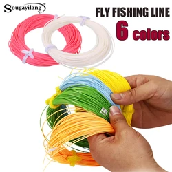 Sougayilang Línea flotante Weight Forward para pesca con mosca de trucha