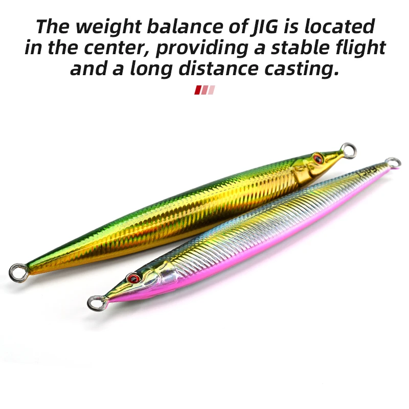 ALLBLUE-anzuelo de Metal Artificial para pesca, cebo de 150g, cuchara de Jigging rápida, aparejos de agua salada superduros - imagen 5