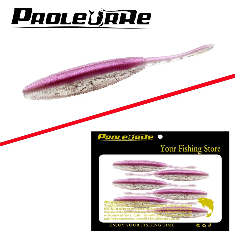 ProLeurre Swimbaits Vinilo 10cm – Señuelos de pesca ultra realistas - imagen 4