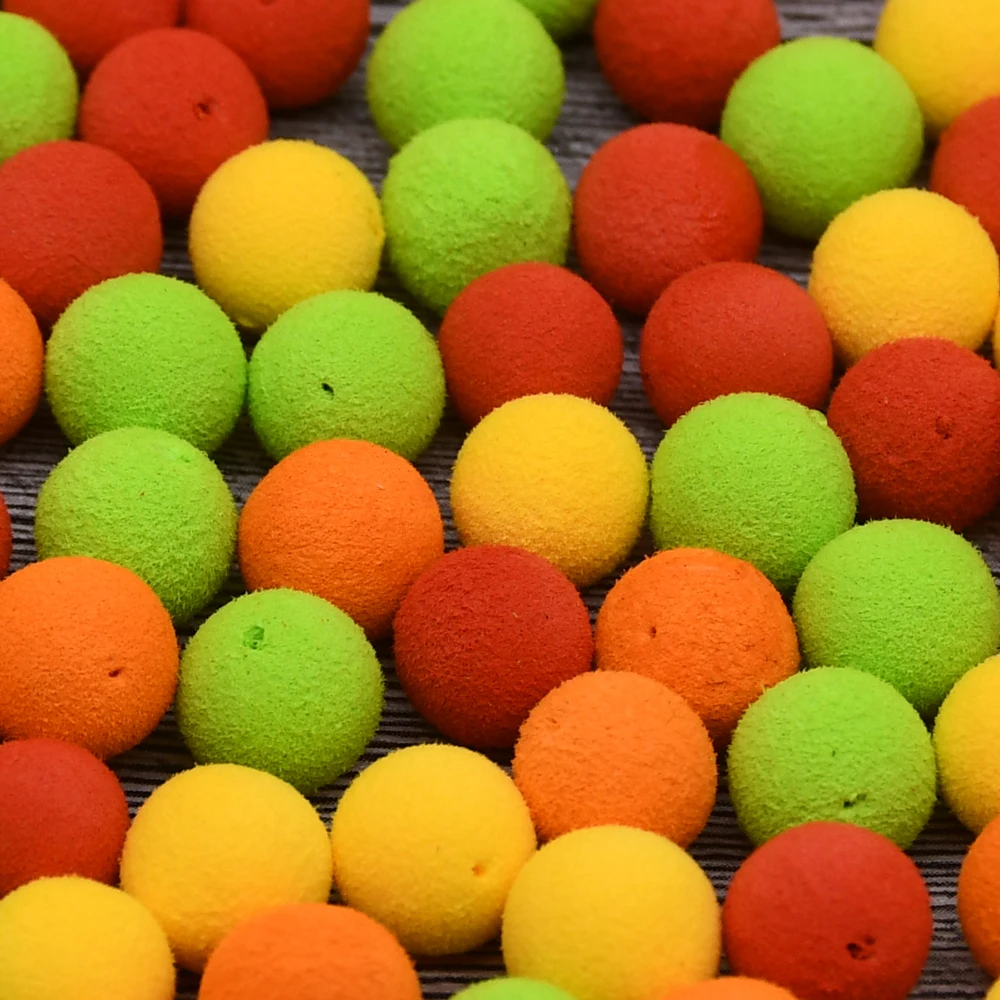 MNFT-cebo de pesca de carpa flotante Pop Ups, Boilies EVA, tamaño 8/10/12/14/17mm, olor a maíz, cebos artificiales, pesca de carpa - imagen 4