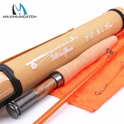 Maximumcatch FRP S+ – Caña fibra de vidrio acción moderada 7'-8'6"
