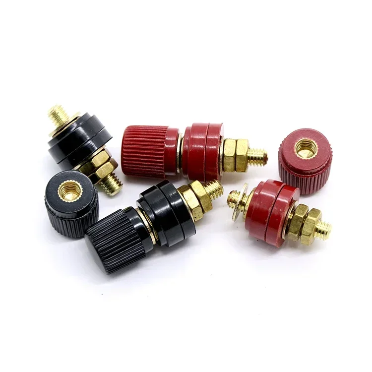 Tornillo de rosca de poste de encuadernación de alambre, M5, M8, M10, Negro, Rojo, batería de litio, inversor de soldadura, abrazaderas, fuente de alimentación, empalme de terminales de conexión - imagen 5