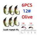 size 12 6pcs olive