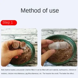 Cesta Alimentadora Feederring Luminosa Portátil – Jaula para cebo de pesca
