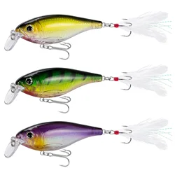 Crankbait Minnow sonajero para lubina y trucha
