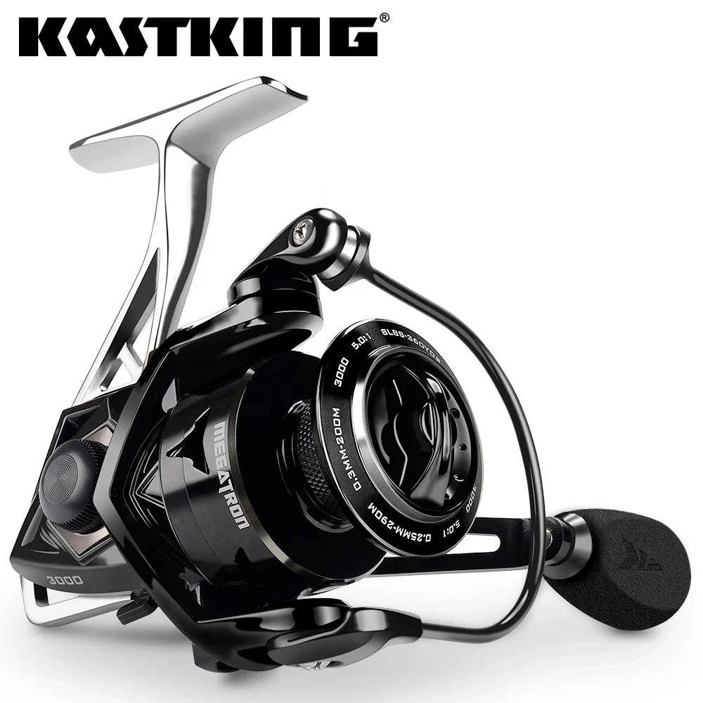 Kastking Megastar Carrete spinning metálico – Tiro largo anticorrosión - imagen 3