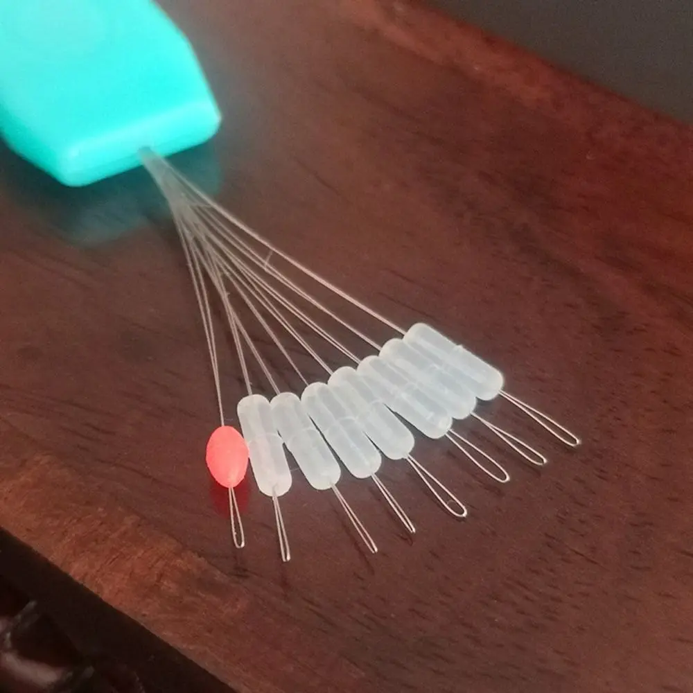 Sedal de pesca de silicona antihebra, 80 piezas, 7 + 1, suave elasticidad, Space Bean, carpa - imagen 3