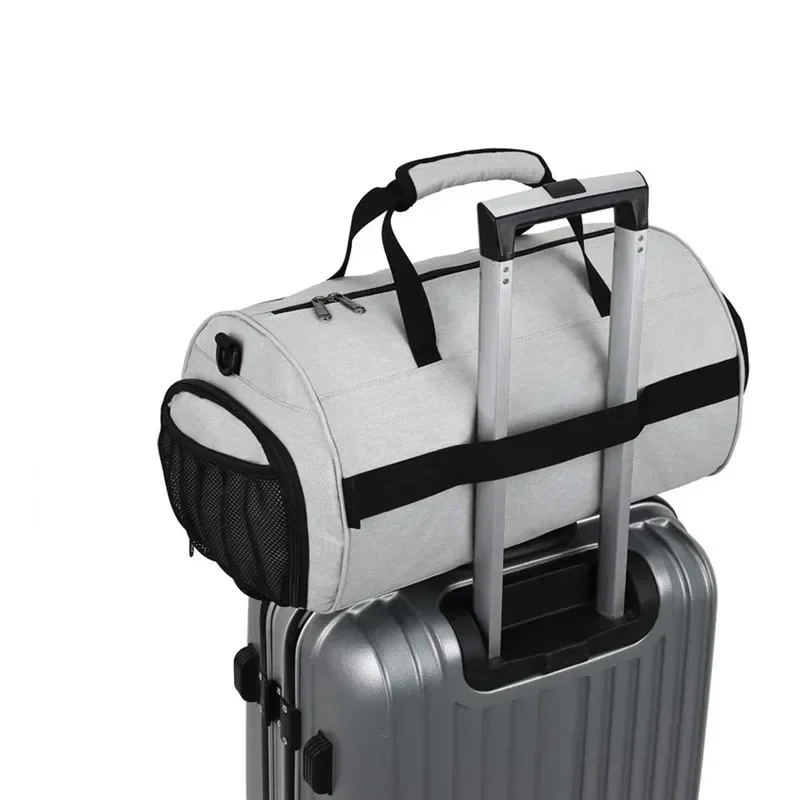 Bolsa de gimnasio para Yoga, bolsa deportiva para Fitness al aire libre, bolso de gran capacidad, bolso de hombro, bolsa de viaje, entrenamiento deportivo, bolsas de separación en seco y húmedo - imagen 2