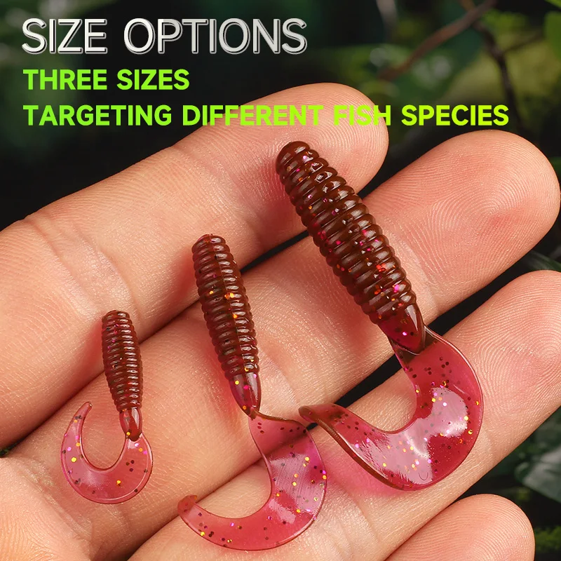 Supercontinent Moggot Vinilo de silicona – Gusano para pesca - imagen 4