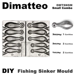 Molde plomo pargo Dimatteo DMTSNSM – 5 cavidades
