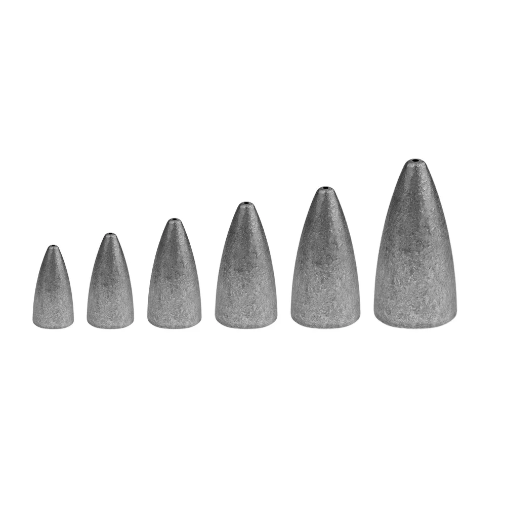 Cabezas de plomo tipo bala para vinilos – Jig head duradero - imagen 5