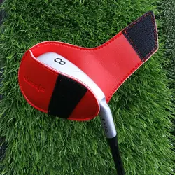 Accesorios deportivos, cuello largo, funda para caña de Golf, funda para cabeza de hierro para Golf, fundas para cabeza de palo de Golf, funda protectora para cabeza