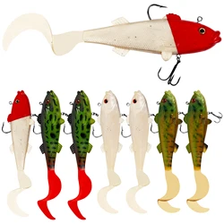 Señuelo de cabeza plomada FREE FISHER para pesca marina con anzuelo