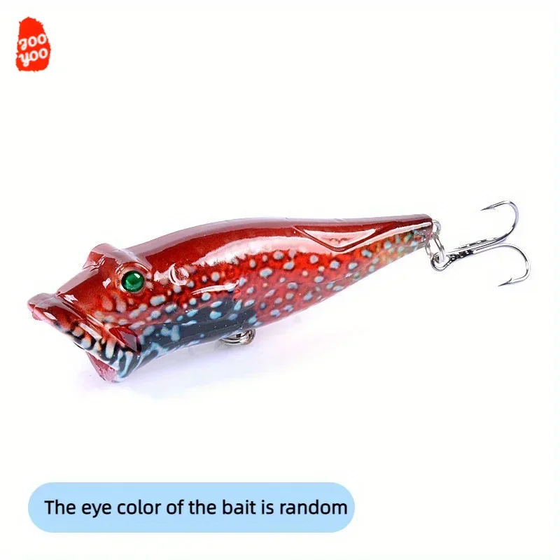 Señuelo de la serie pintada, cebo duro de plástico Artificial, superficie del agua, suministros de aparejos de pesca biomiméticos, 8cm/3,1 pulgadas/12,4g - imagen 4