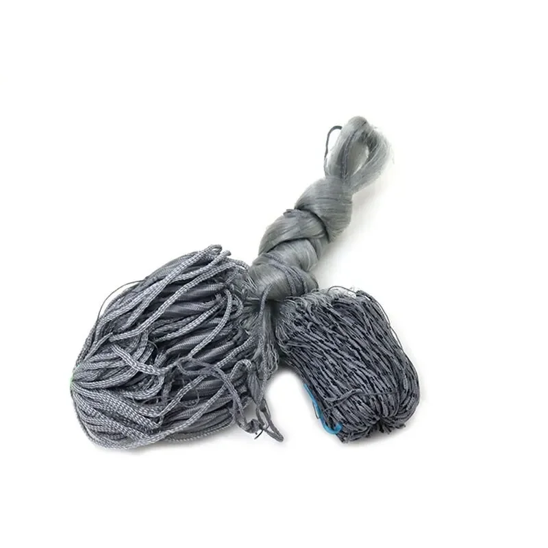 Red de pesca finlandesa de un solo hilo, herramienta de pesca de malla de 3 capas, 5x5cm - imagen 3