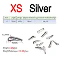 XS  Silver