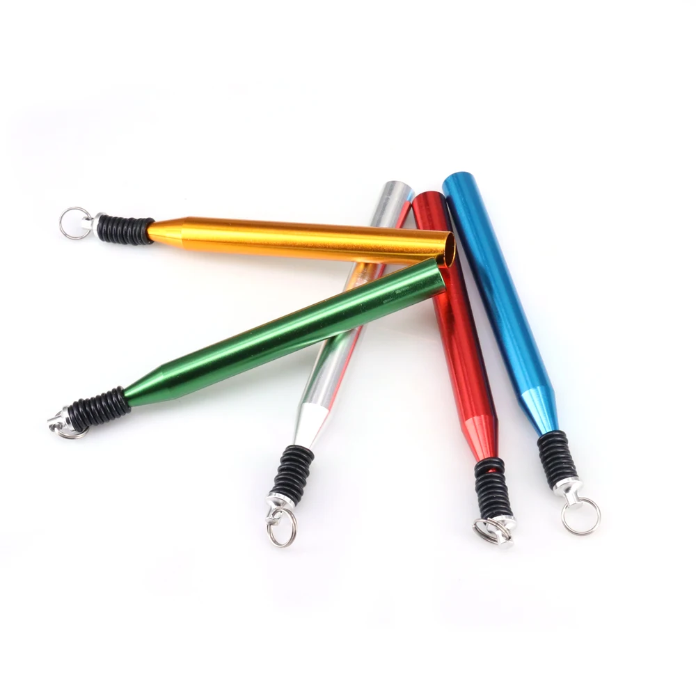 DEUKIO-Herramienta de aparejo de gusano de aleación de aluminio, cuerda, Kit de herramientas de aparejo de gusano loco, accesorios de pesca - imagen 3