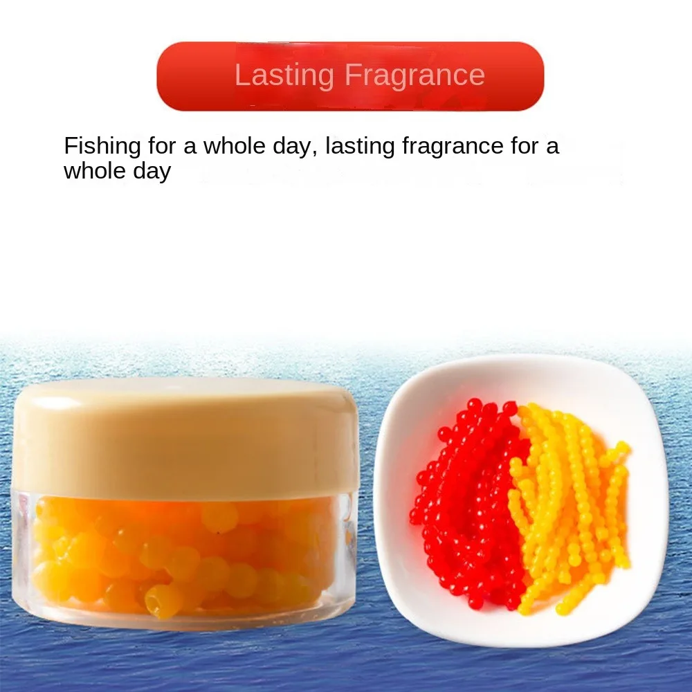 150/300 granos de 4mm y 5mm, cebo suave realista para salmón, pescado, huevo, Mosca, pescado, fresa, gancho triple, vástago, UV, naranja y rojo - imagen 5